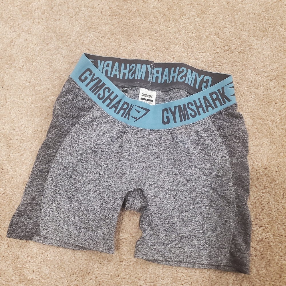 Gymshark Flex shorts gray/teal